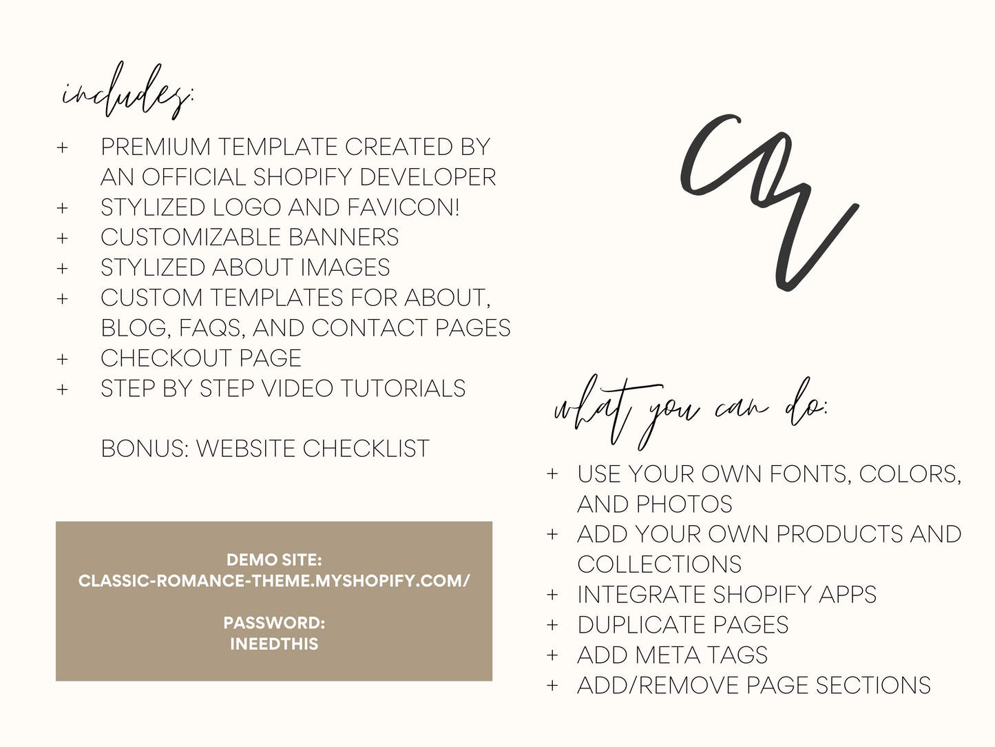 Romantic Shopify Theme | Classic Romance