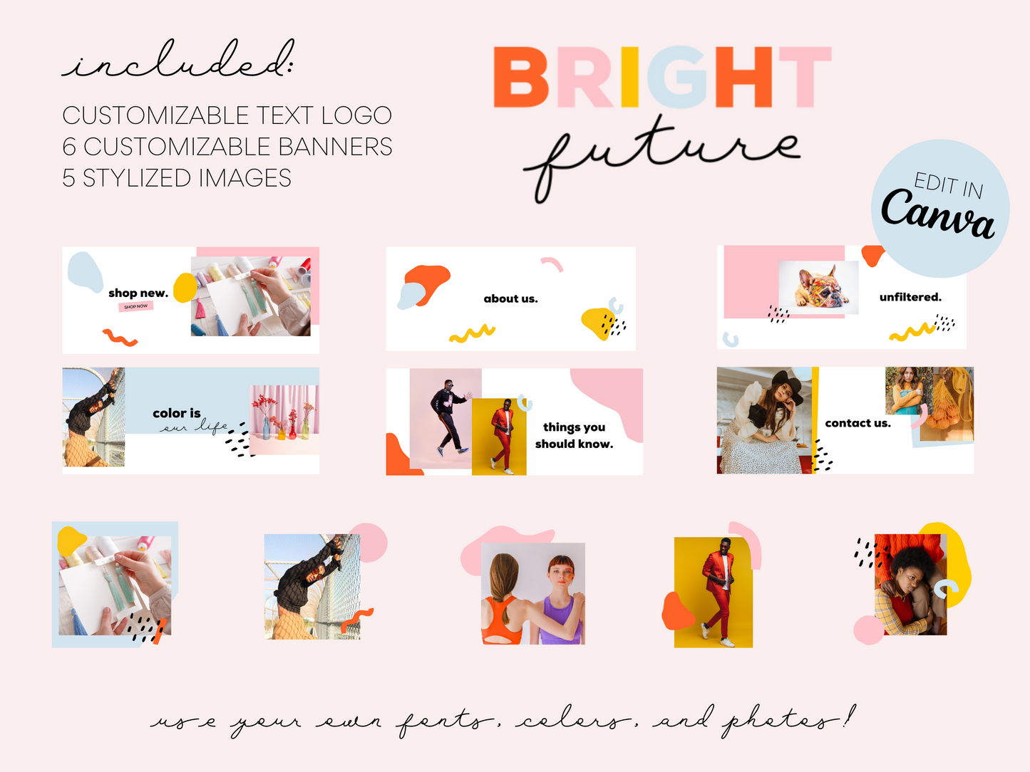 Colorful Shopify Theme | Future is Bright
