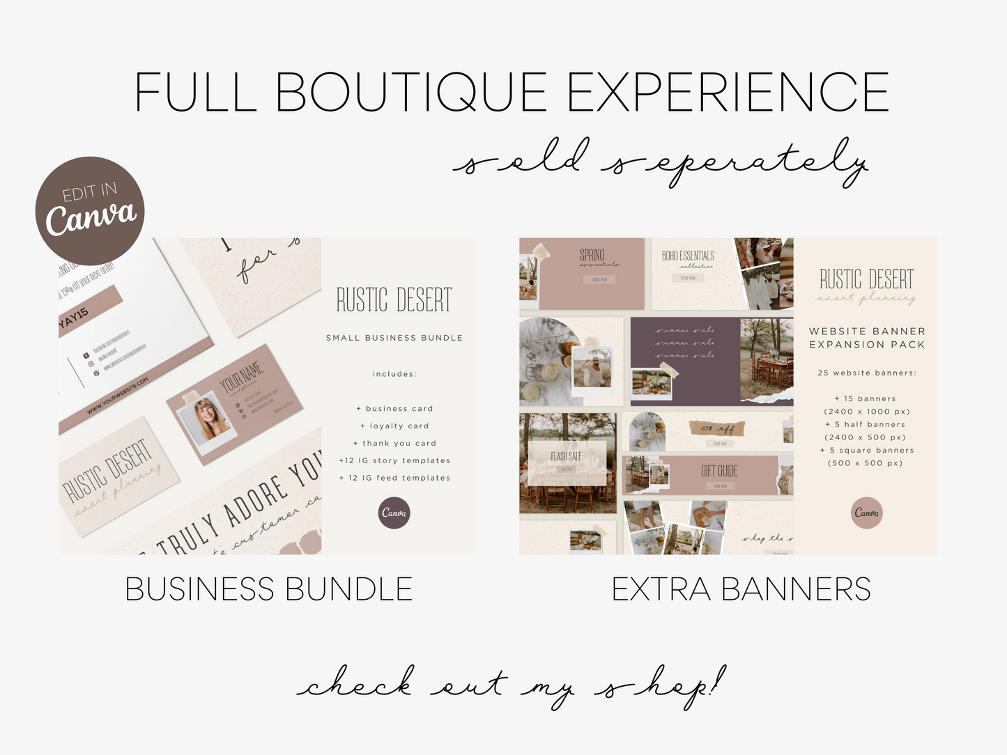 Feminine Shopify Theme | Rustic Desert