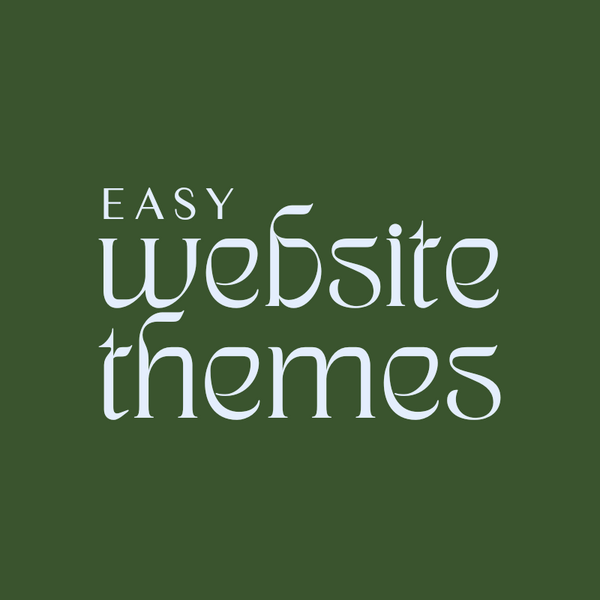 Easy Website Themes