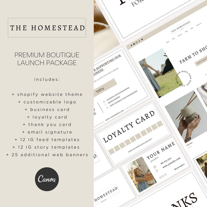 The Homestead Launch Package