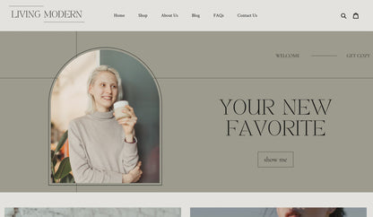 Modern Sleek Shopify Theme | Living Modern