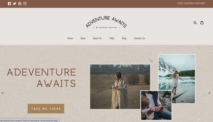 Bold Shopify Theme | Adventure Awaits