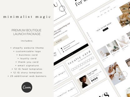 Minimalist Magic Launch Package