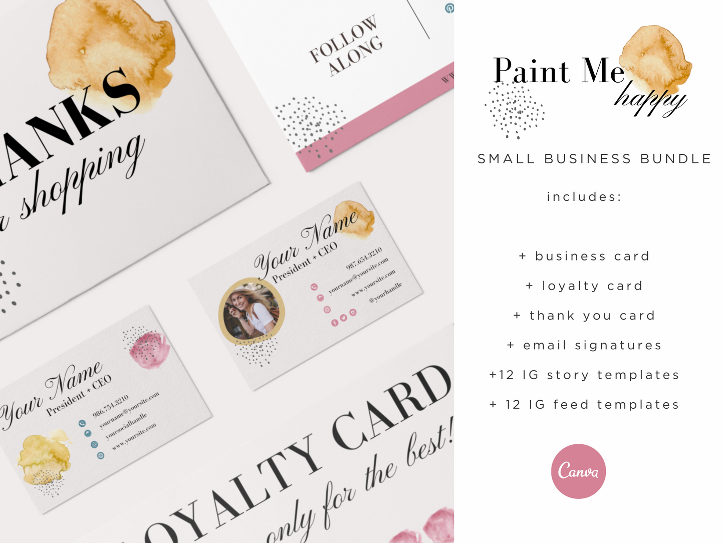 Paint Me Happy Business Bundle