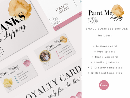 Paint Me Happy Business Bundle