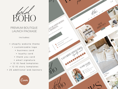 Bold Boho Launch Package