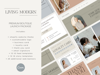 Living Modern Launch Package