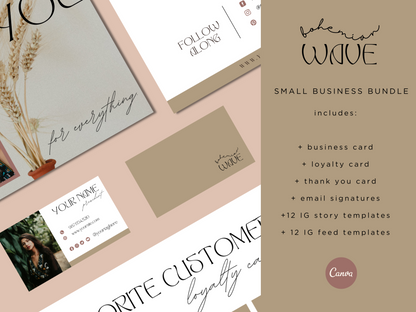 Bohemian Wave Business Bundle