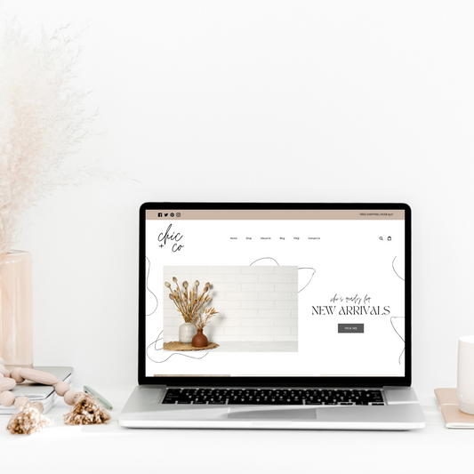 Bohemian Shopify Theme | Chic + Co