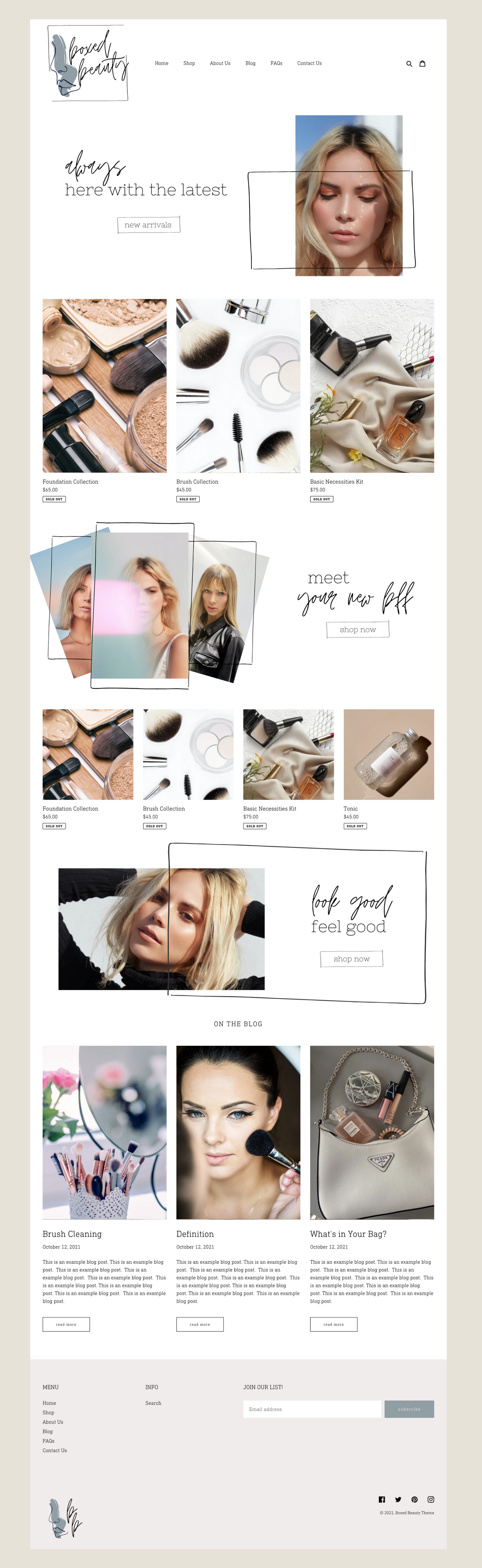 Sharp Shopify Theme | Boxed Beauty