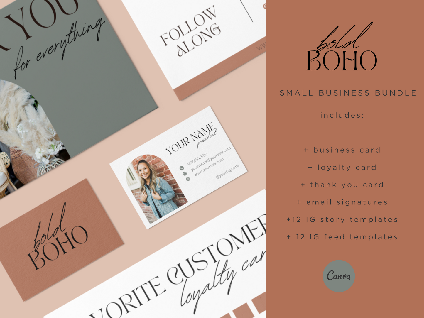 Bold Boho Business Bundle