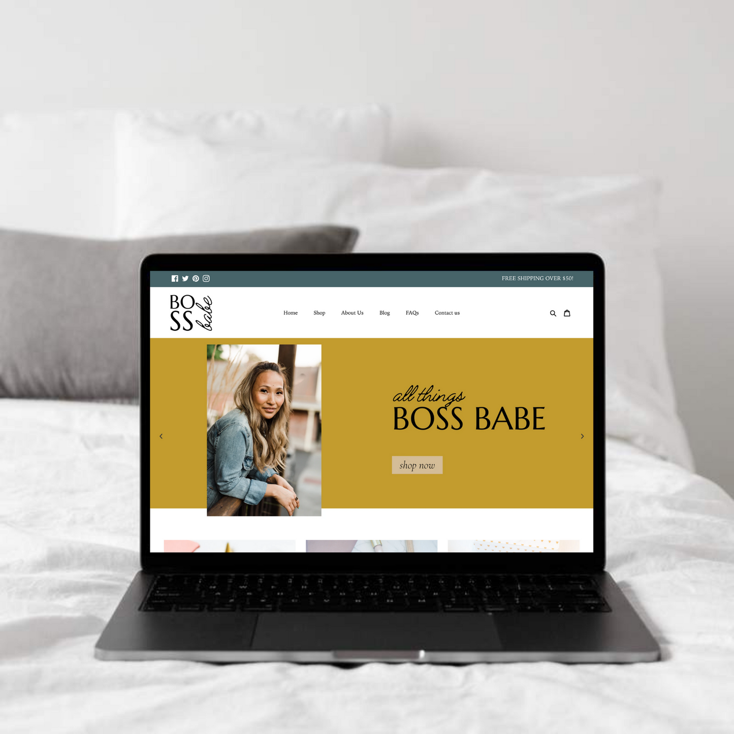 Bold Shopify Theme | Boss Babe