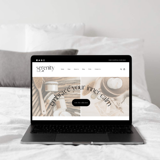 Clean Shopify Theme | Serenity Co