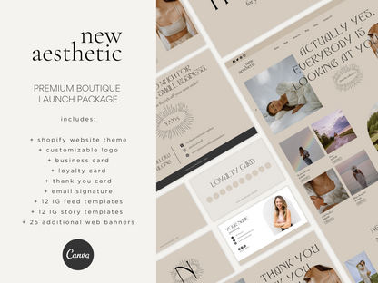 New Aesthetic Launch Package