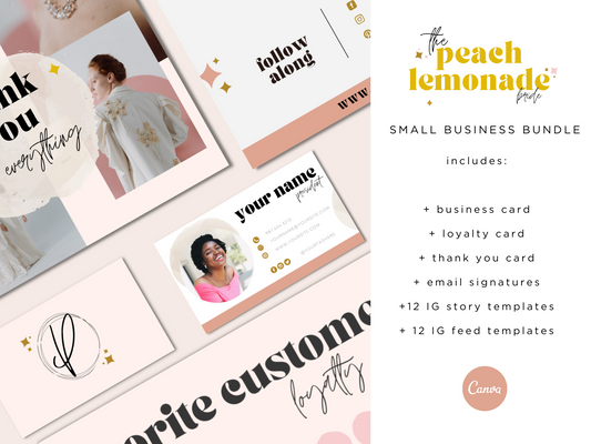 Peach Lemonade Business Bundle