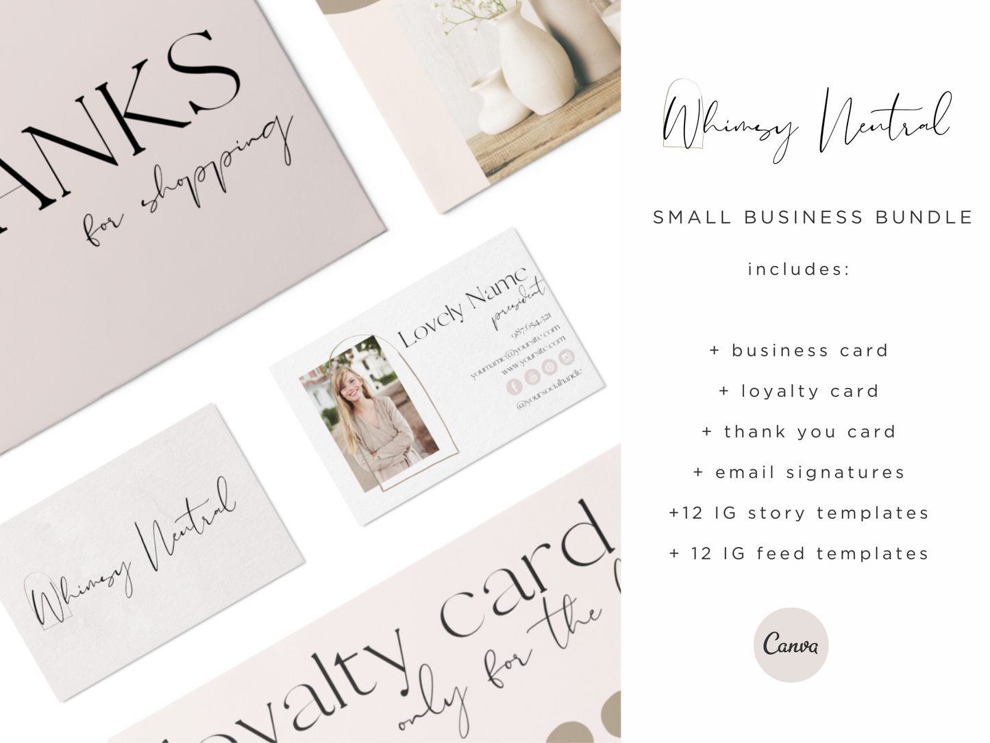 Whimsy Neutral Business Bundle