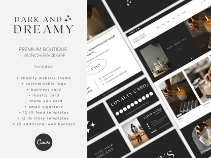 Dark and Dreamy Launch Package
