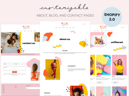 Colorful Shopify Theme | Future is Bright