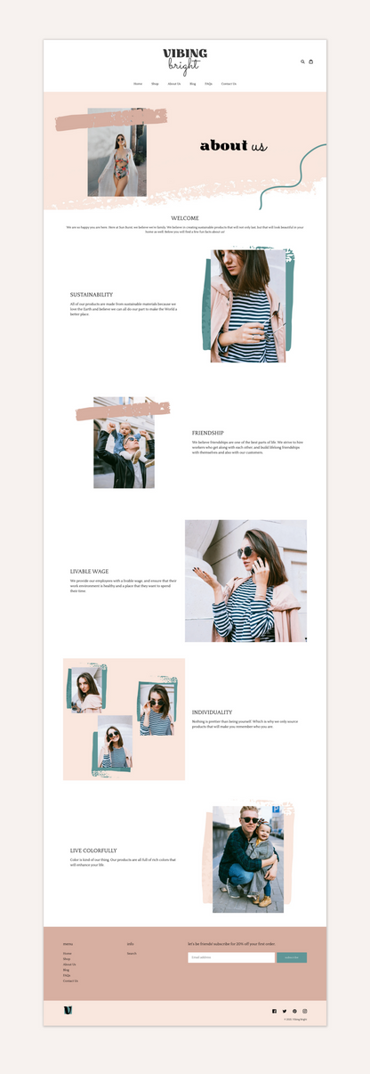 Colorful Shopify Theme | Vibing Bright