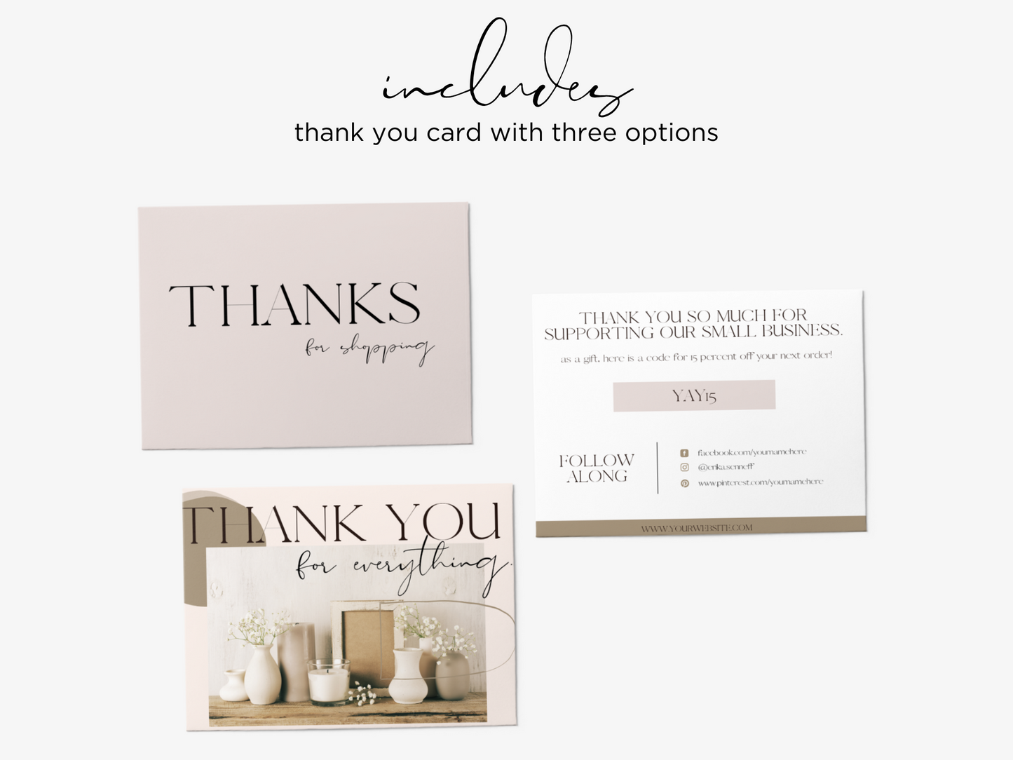 Whimsy Neutral Business Bundle