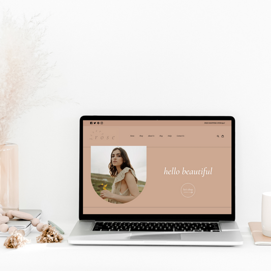 Boho Shopify Theme | Desert Rose