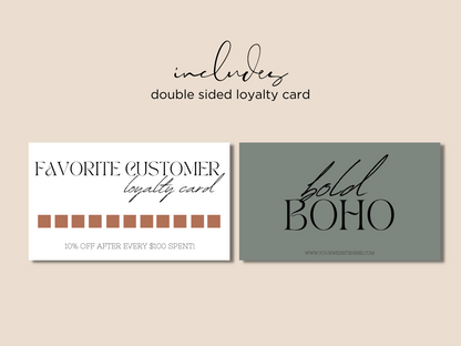 Bold Boho Business Bundle