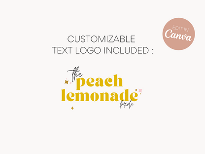 Peach Lemonade Launch Package