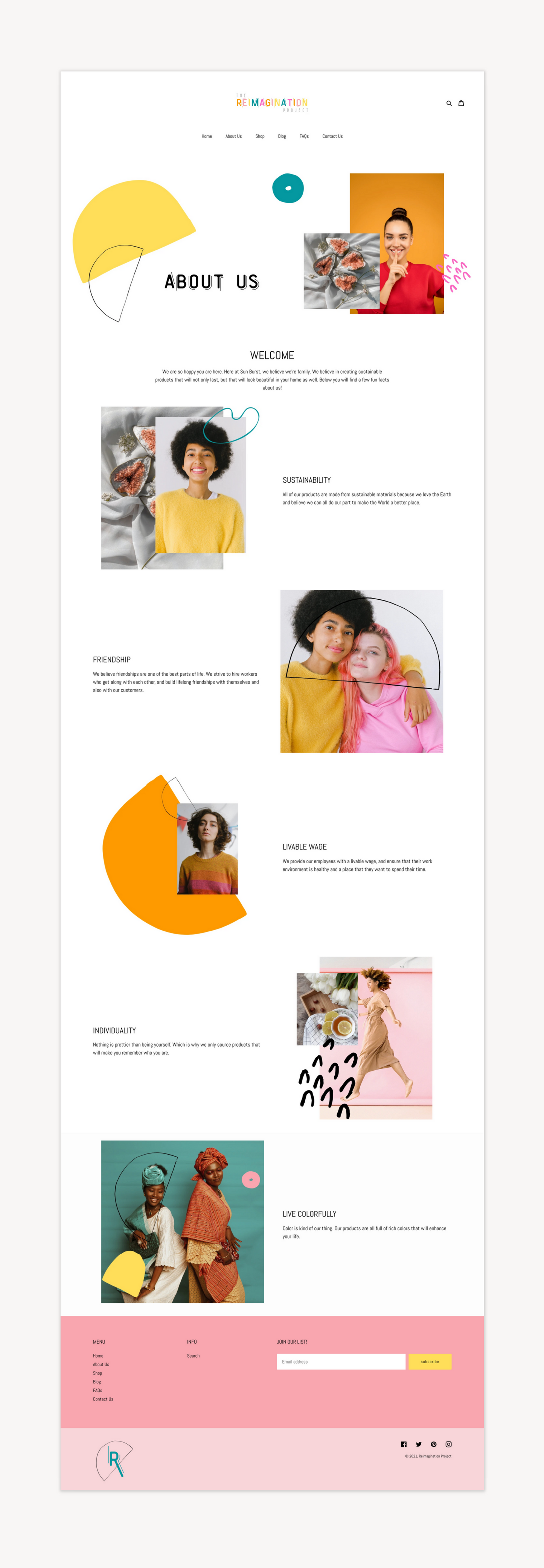 Colorful Shopify Theme | Reimagined