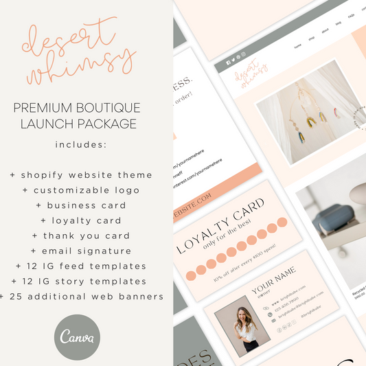 Desert Whimsy Launch Package