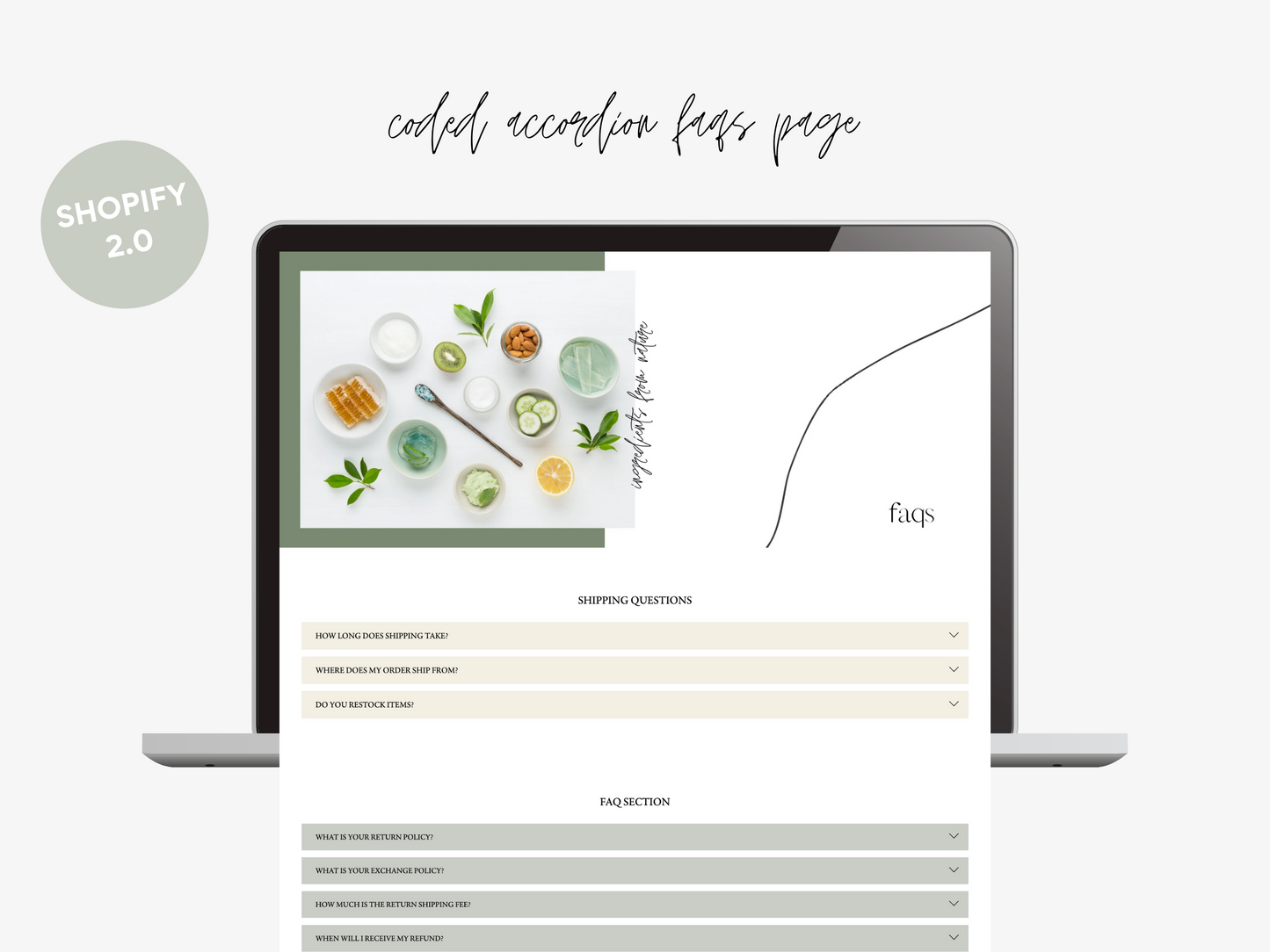 Modern Clean Shopify Theme | Second Nature
