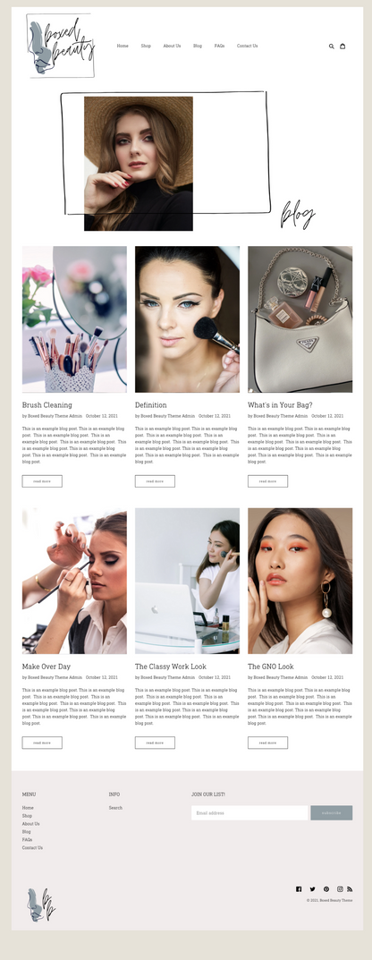 Sharp Shopify Theme | Boxed Beauty