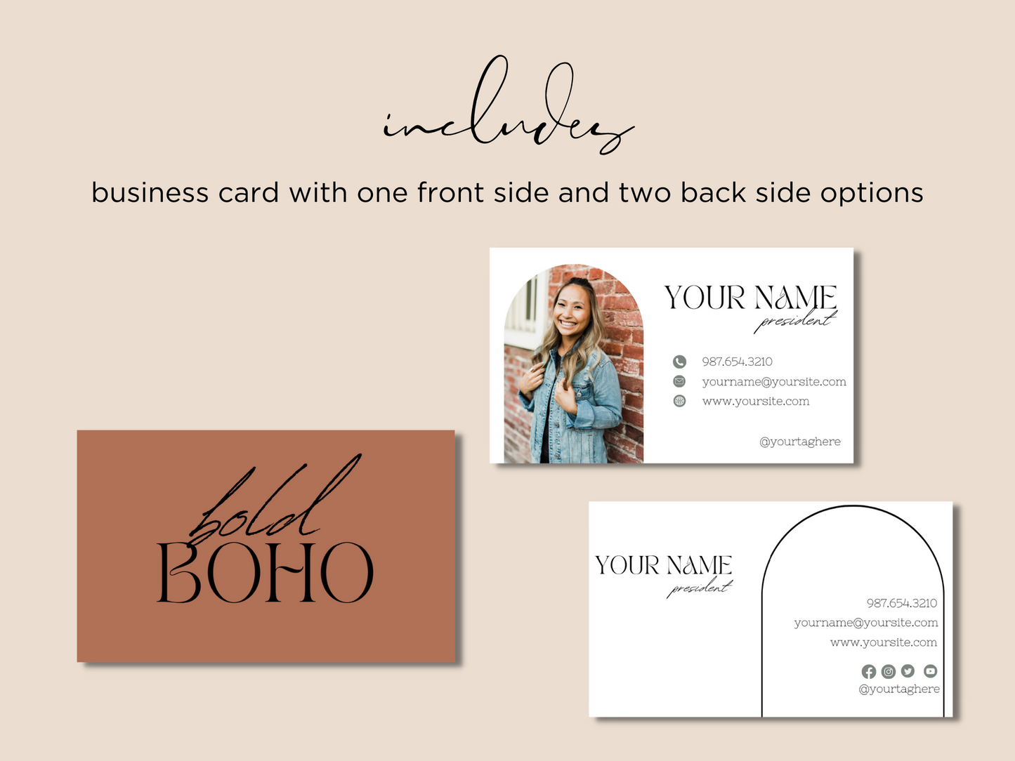 Bold Boho Business Bundle