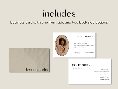 Beachy Boho Business Bundle