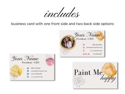 Paint Me Happy Business Bundle