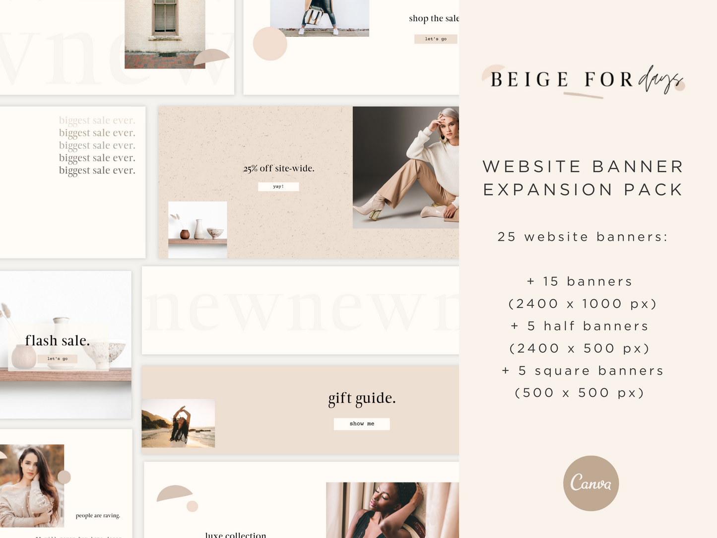 Beige for Days Launch Package