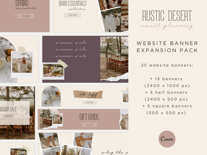 Rustic Desert Launch Package