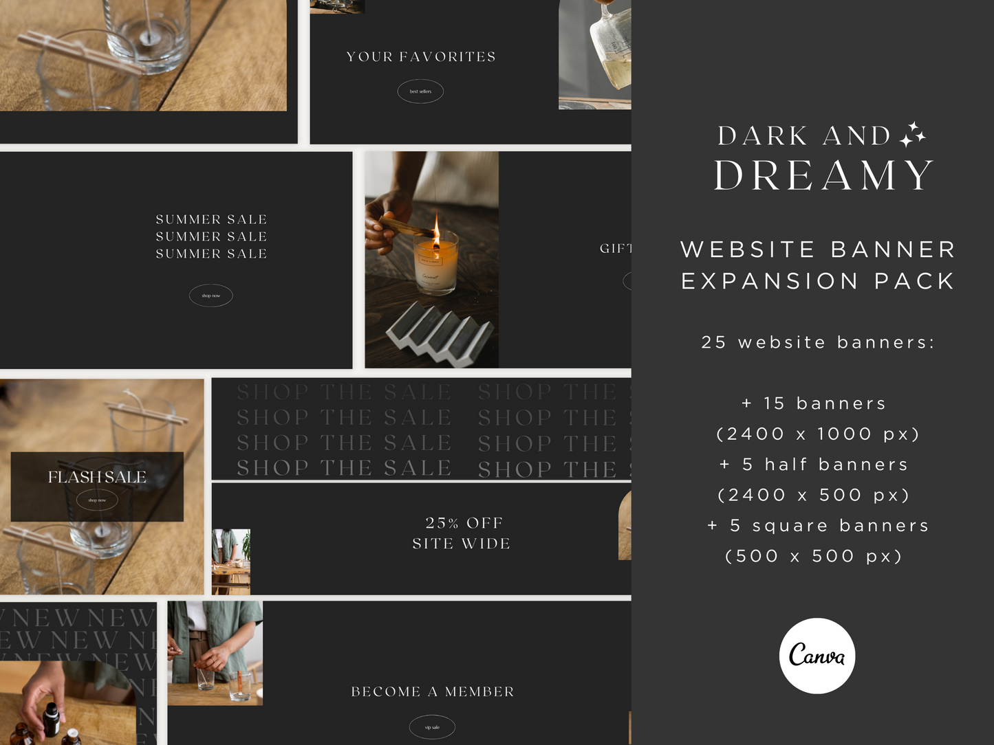 Dark and Dreamy Launch Package