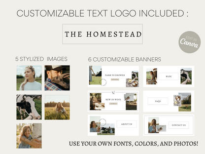 Neutral Shopify Theme | The Homestead