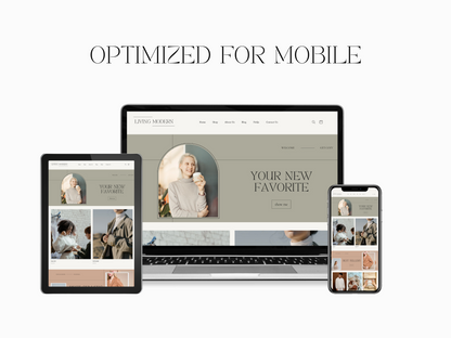 Modern Sleek Shopify Theme | Living Modern