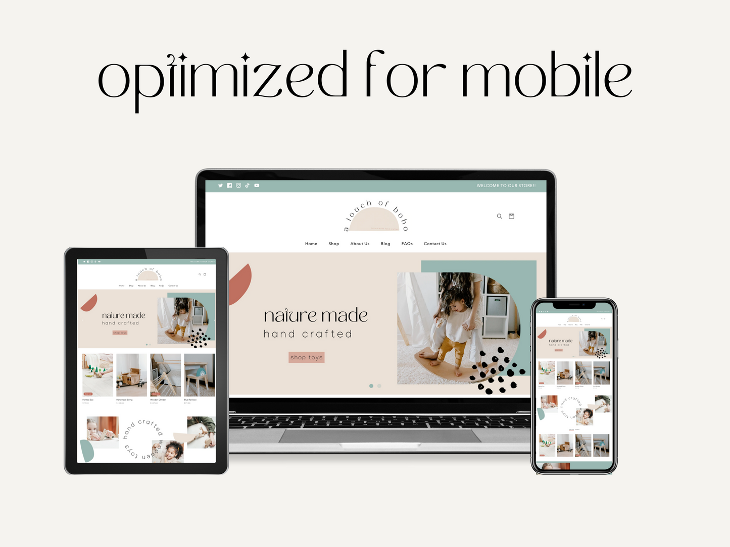 Boho Shopify Theme | Touch of Boho