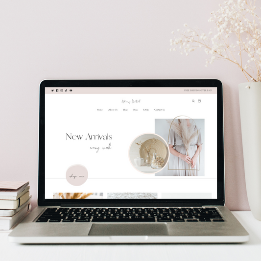 Neutral Boho Shopify Theme | Whimsy Neutral