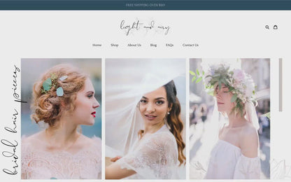 Feminine Shopify Theme | Light and Airy