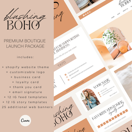 Blushing Boho Launch Package