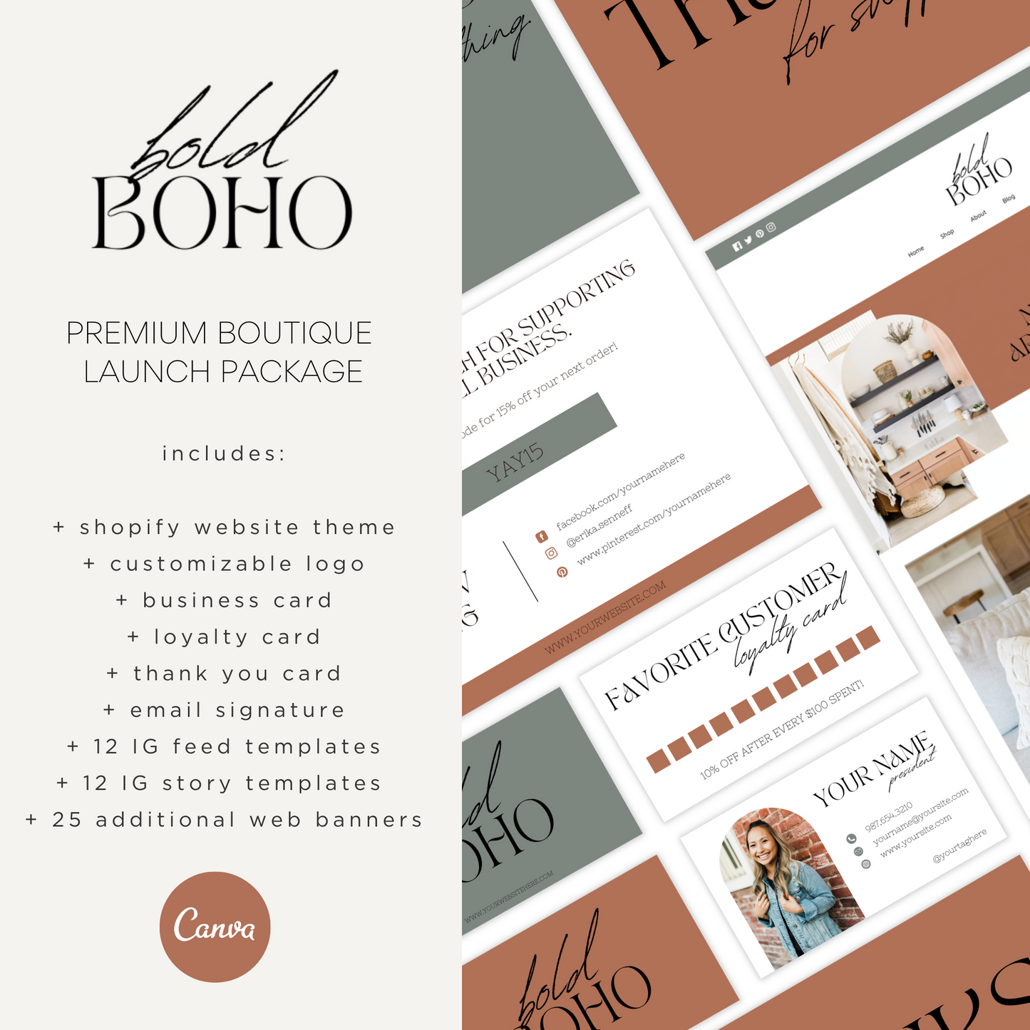 Bold Boho Launch Package