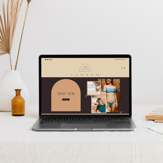 Aesthetic Boho Shopify Theme | Moonblinked