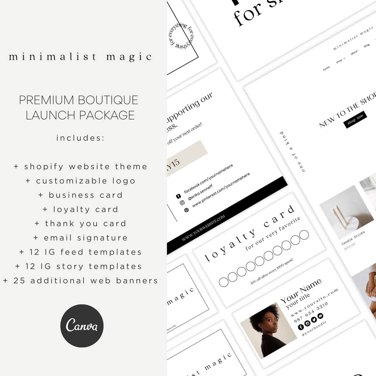 Minimalist Magic Launch Package