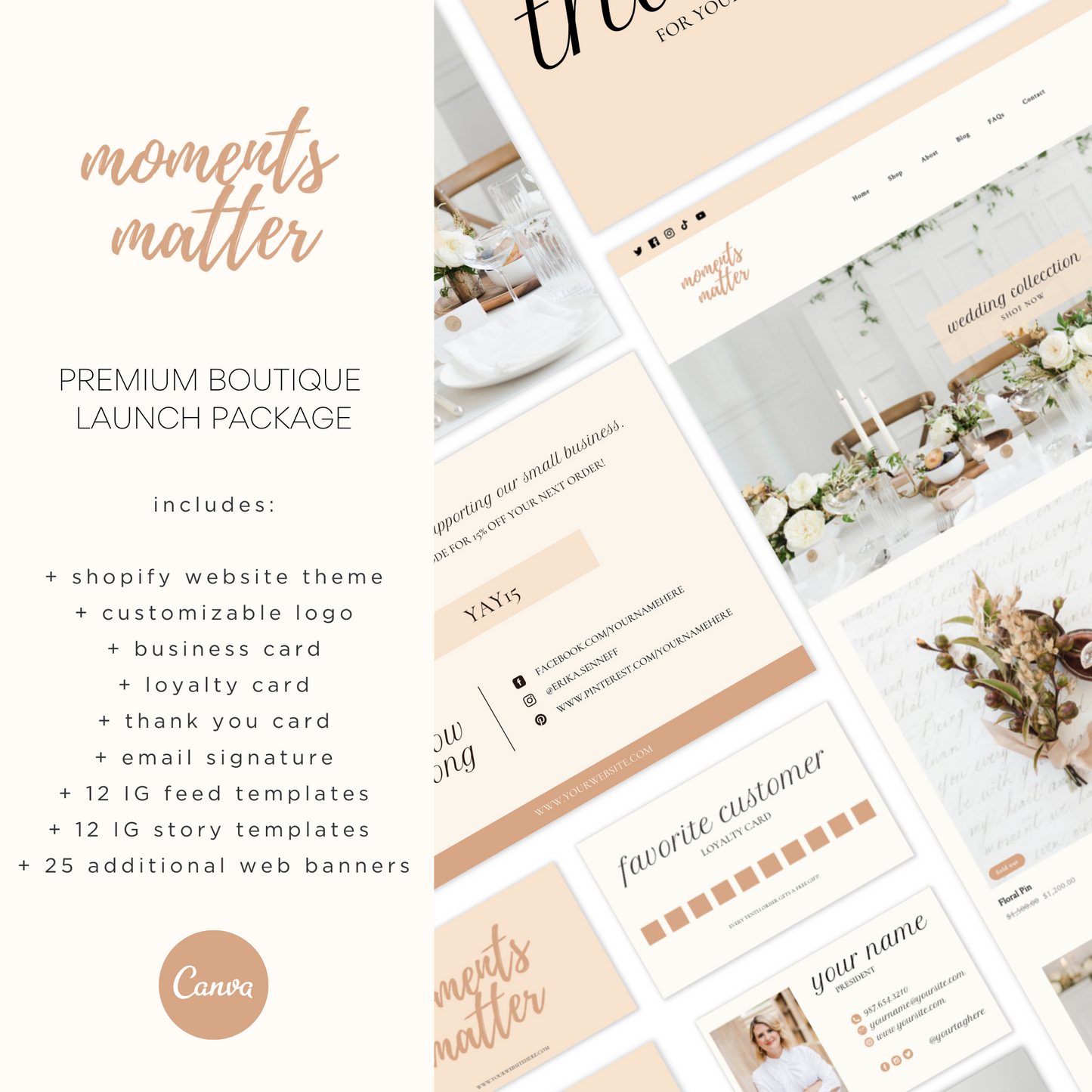 Moments Matter Launch Package