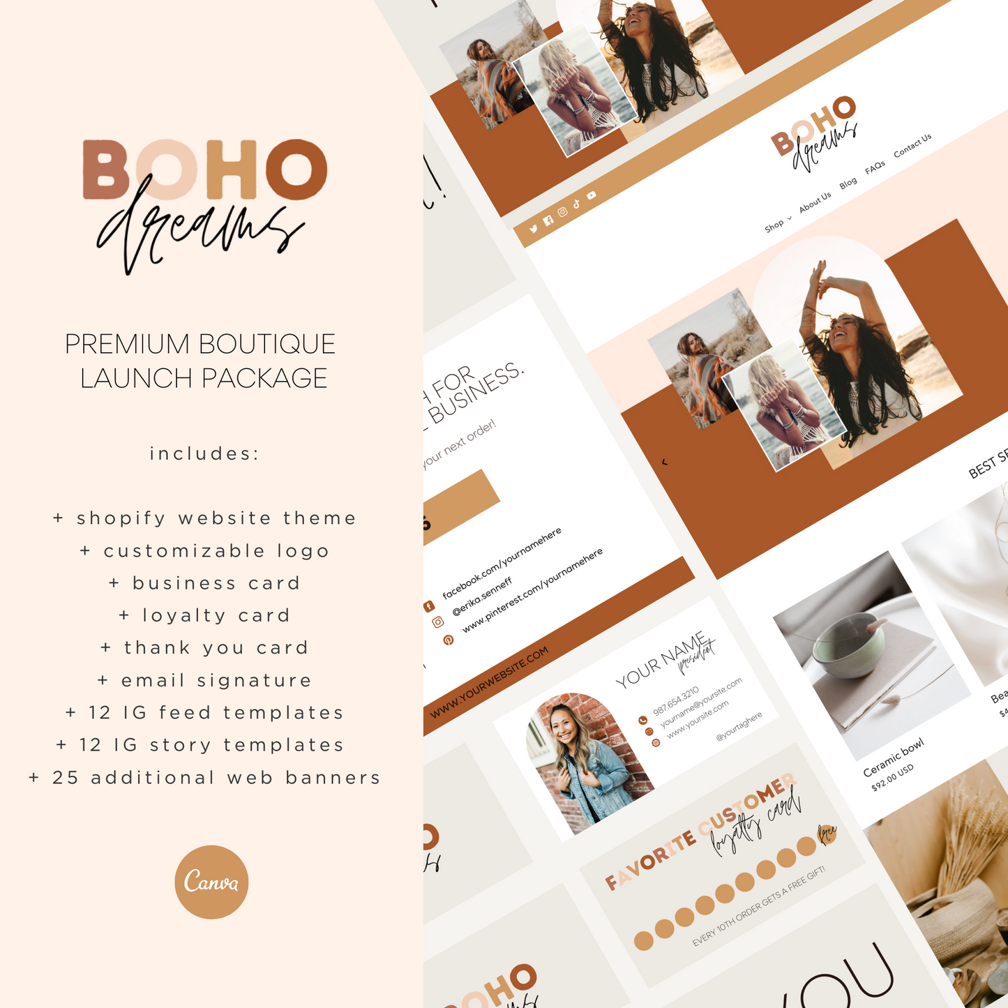 Boho Love Launch Package