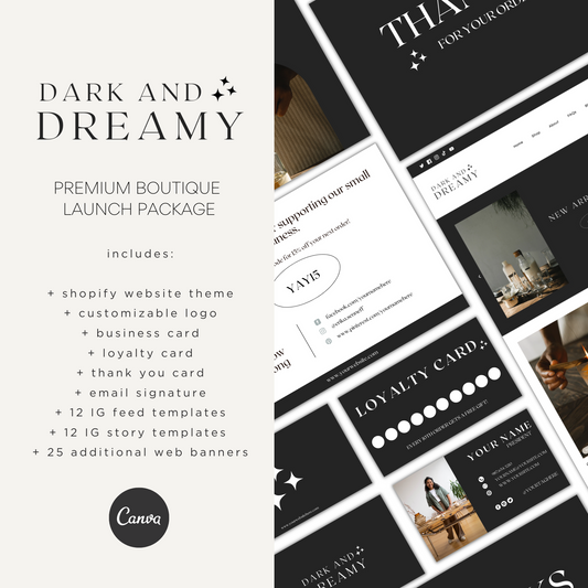 Dark and Dreamy Launch Package